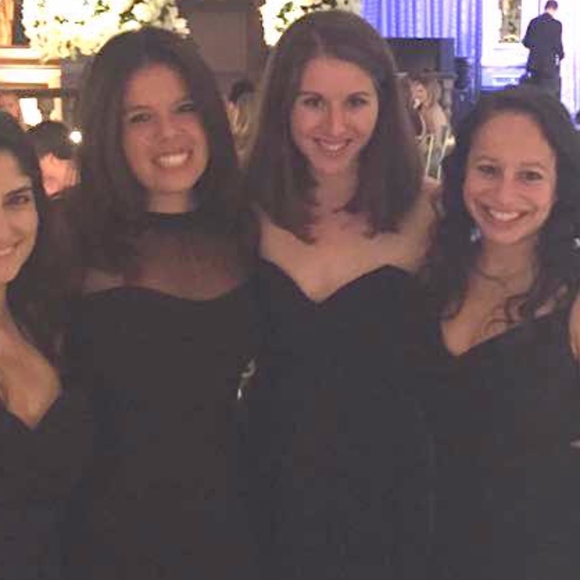 Elegant Deep Blue Sweetheart Cut Gown - Picture 4 of 5